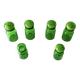 Lot de 6 pots d'apothicaire en verre