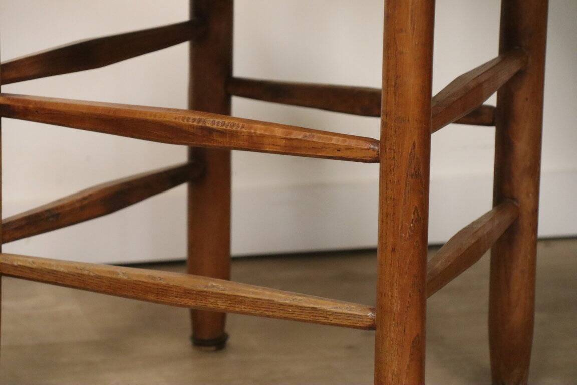 Series of 4 Charlotte Perriand Chairs Model "Bauche" BCB Edition