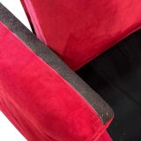 Vintage pink and red sofa