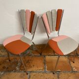 Pair of restored 70 ́ chairs