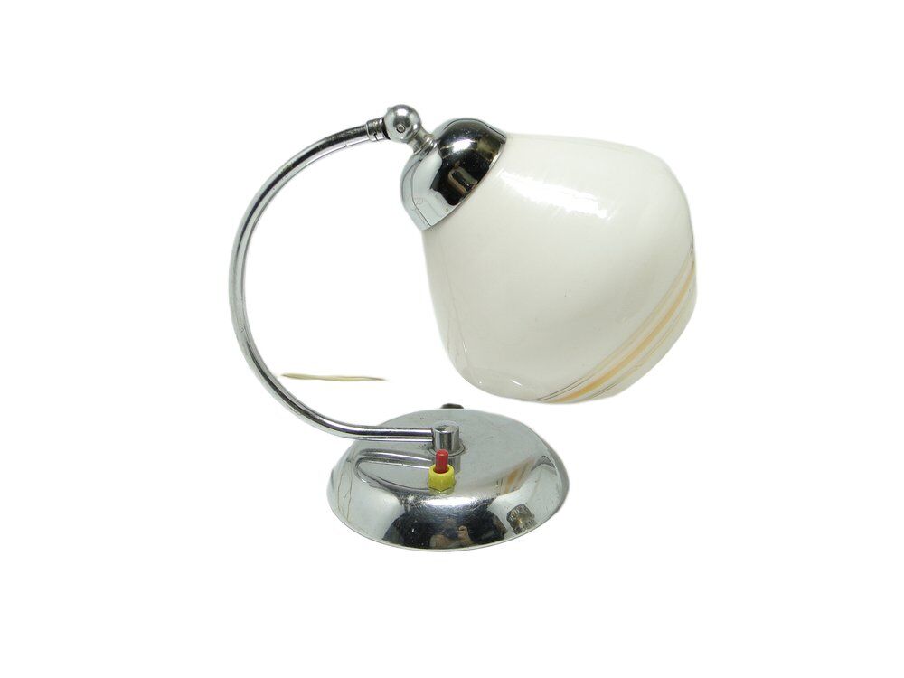 Art Deco bedside lamp, Poland, 1950s