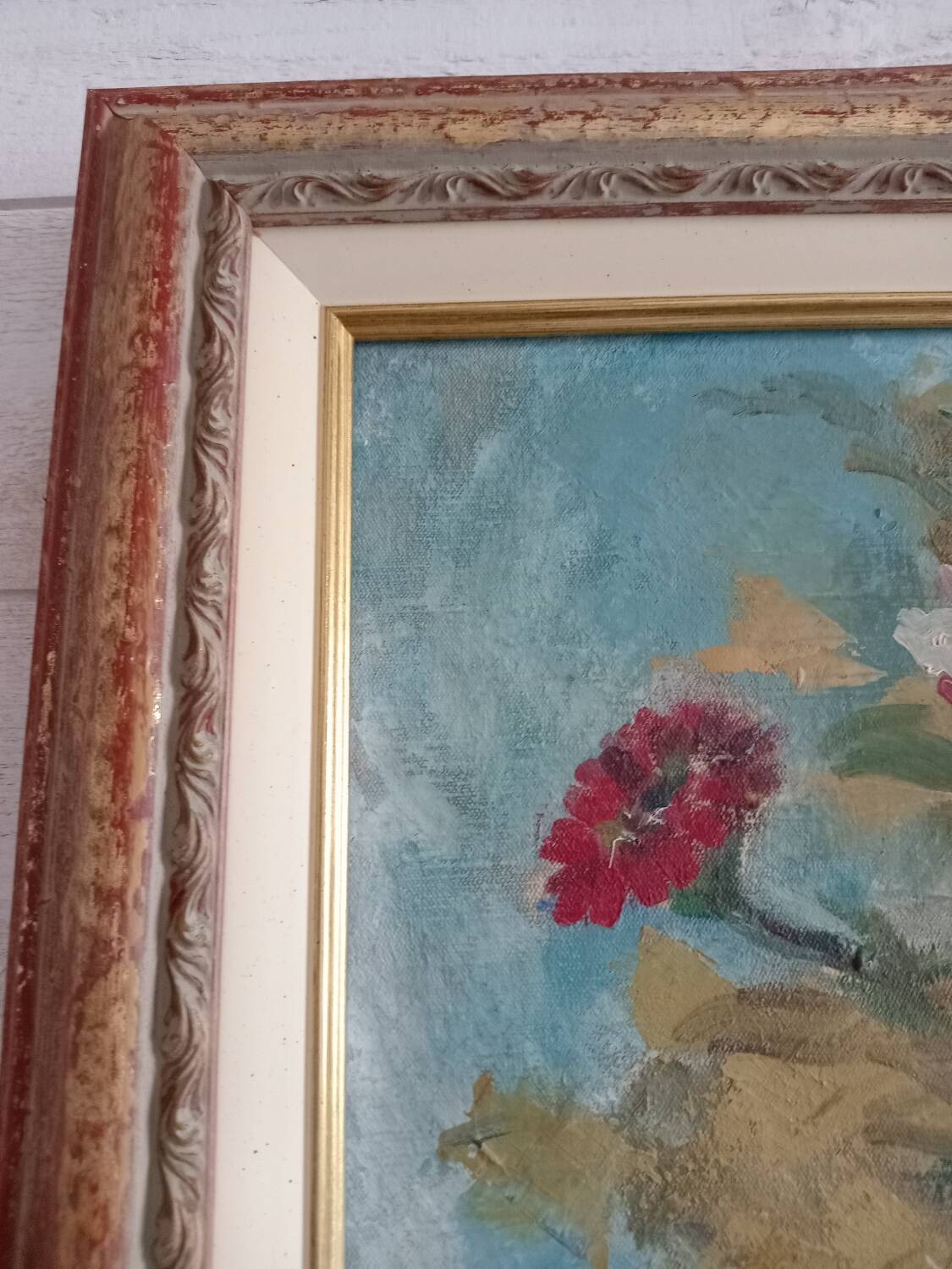 Oil painting, bouquet