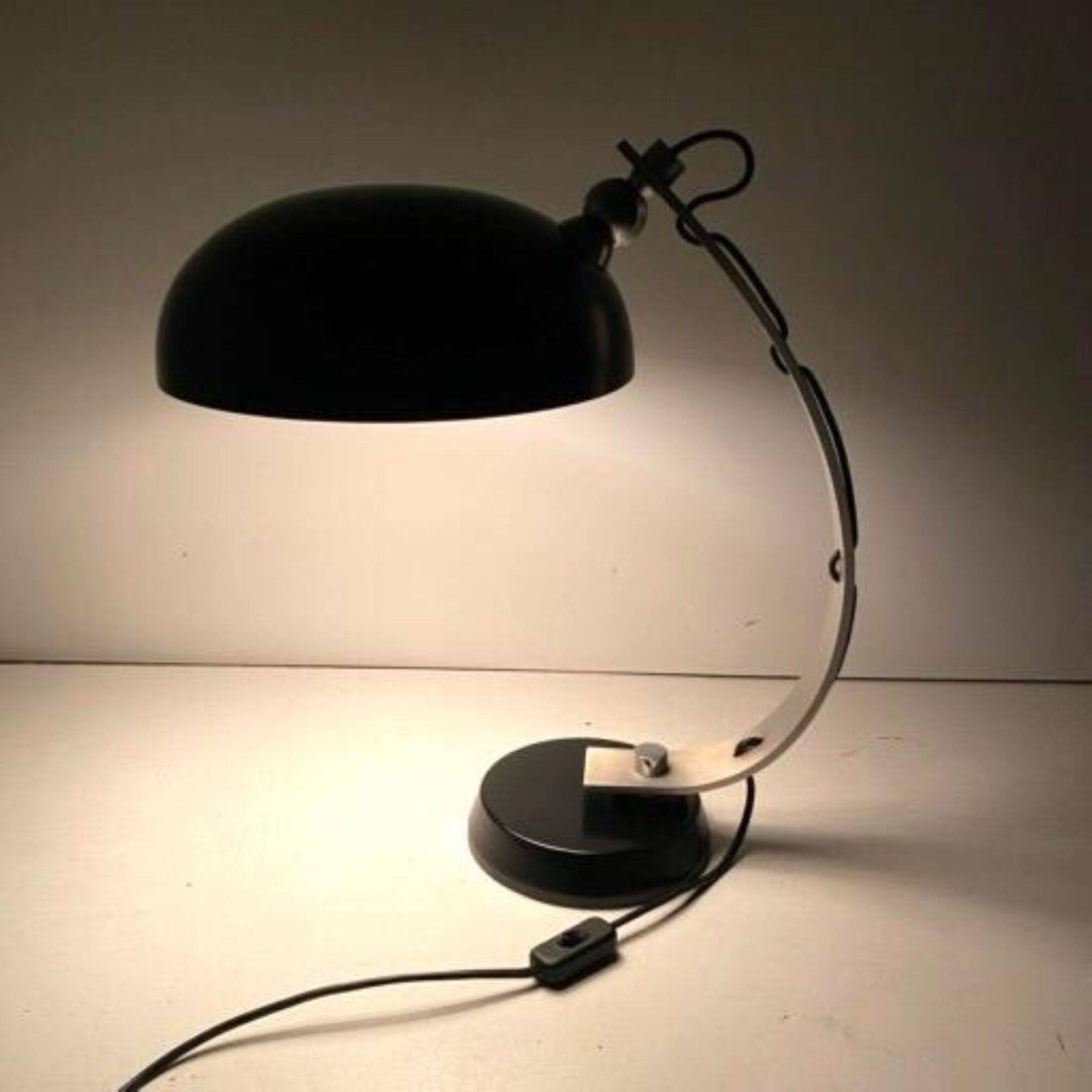 Vintage Angelo Lelli Desk Lamp for Arredoluce, Italy, 1970s