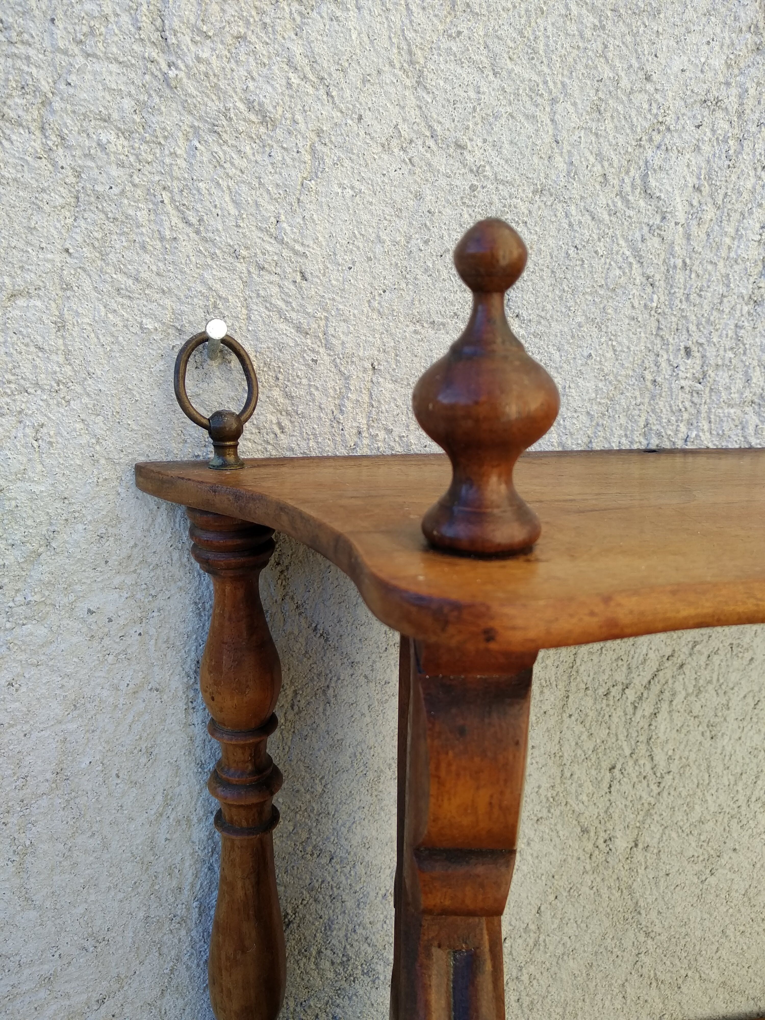 Wooden wall shelf xixith napoleon iii
