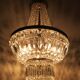 Lustre corbeille style empire