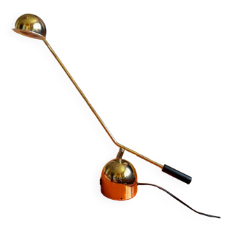 Modernist pendulum desk lamp
