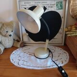 Vintage enamelled metal articulated desk lamp