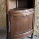 Door corner, Louis XV style cherry, vintage, 60s