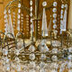 Grand vintage cascade chandelier from the 1960s.