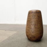 Brutalist mid-century studio ceramic vase by Sybille Karrenberg-Dresler, 1960s.