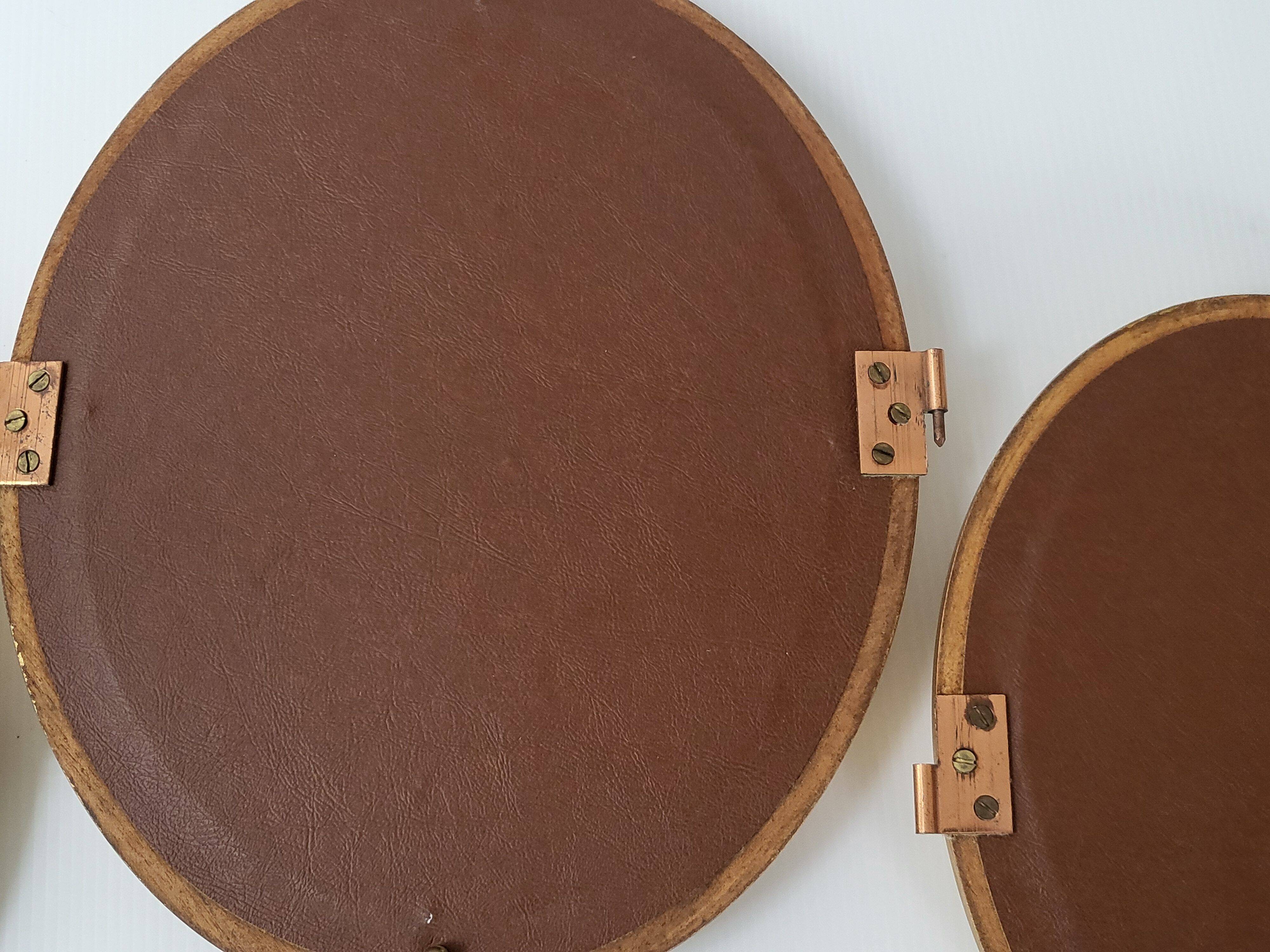 Vintage triptych mirror