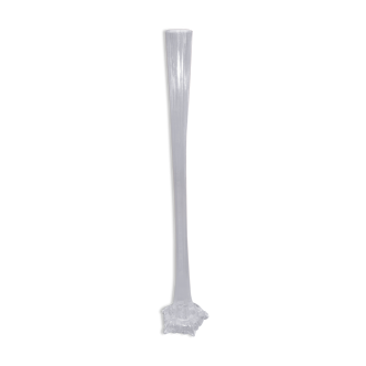 Vase soliflore molded glass