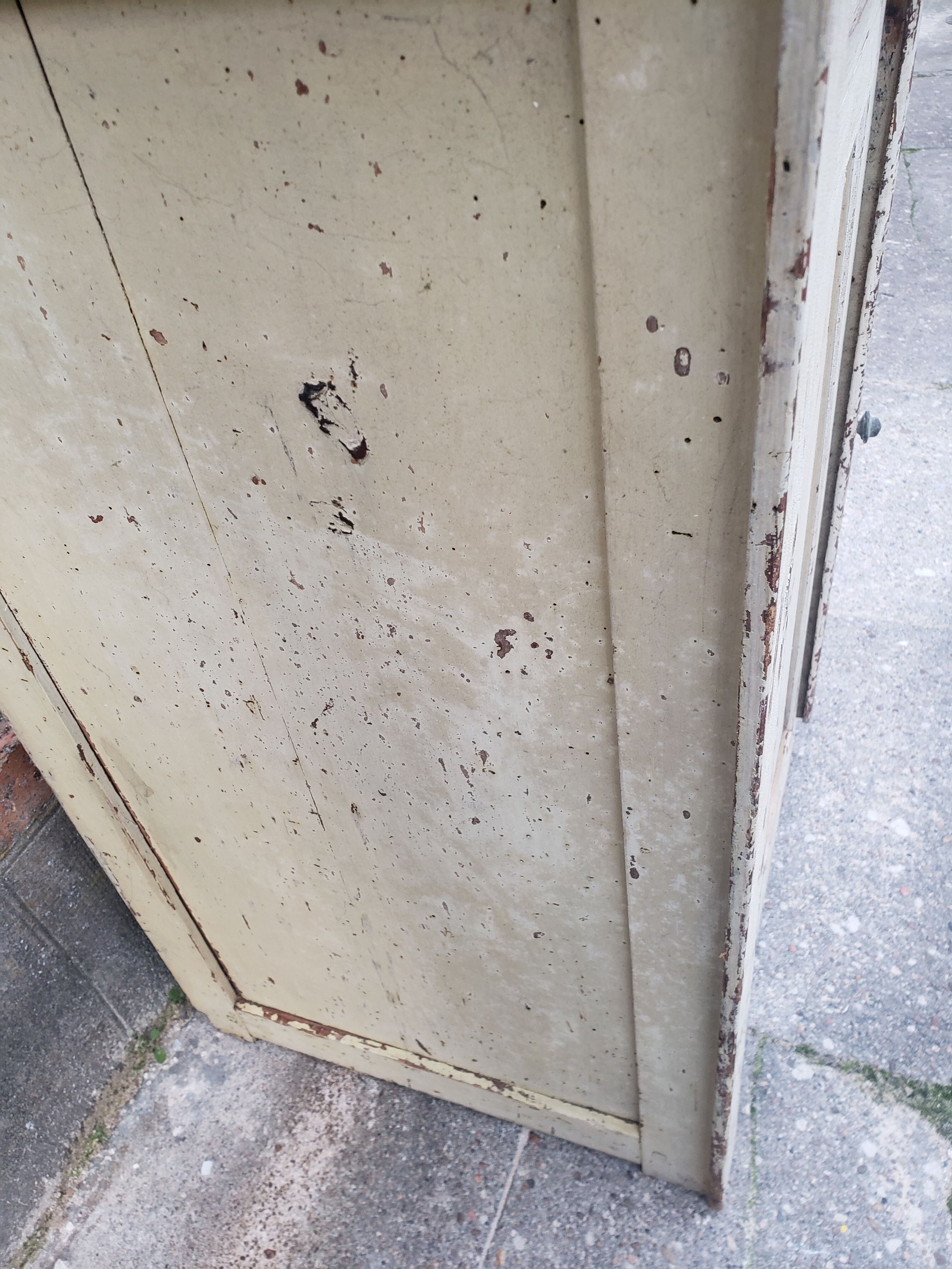 Old Parisian buffet patina