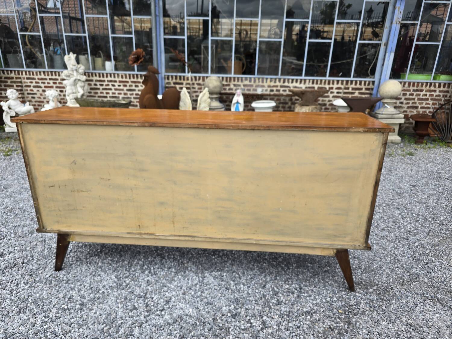 Vintage oak sideboard from the 60s