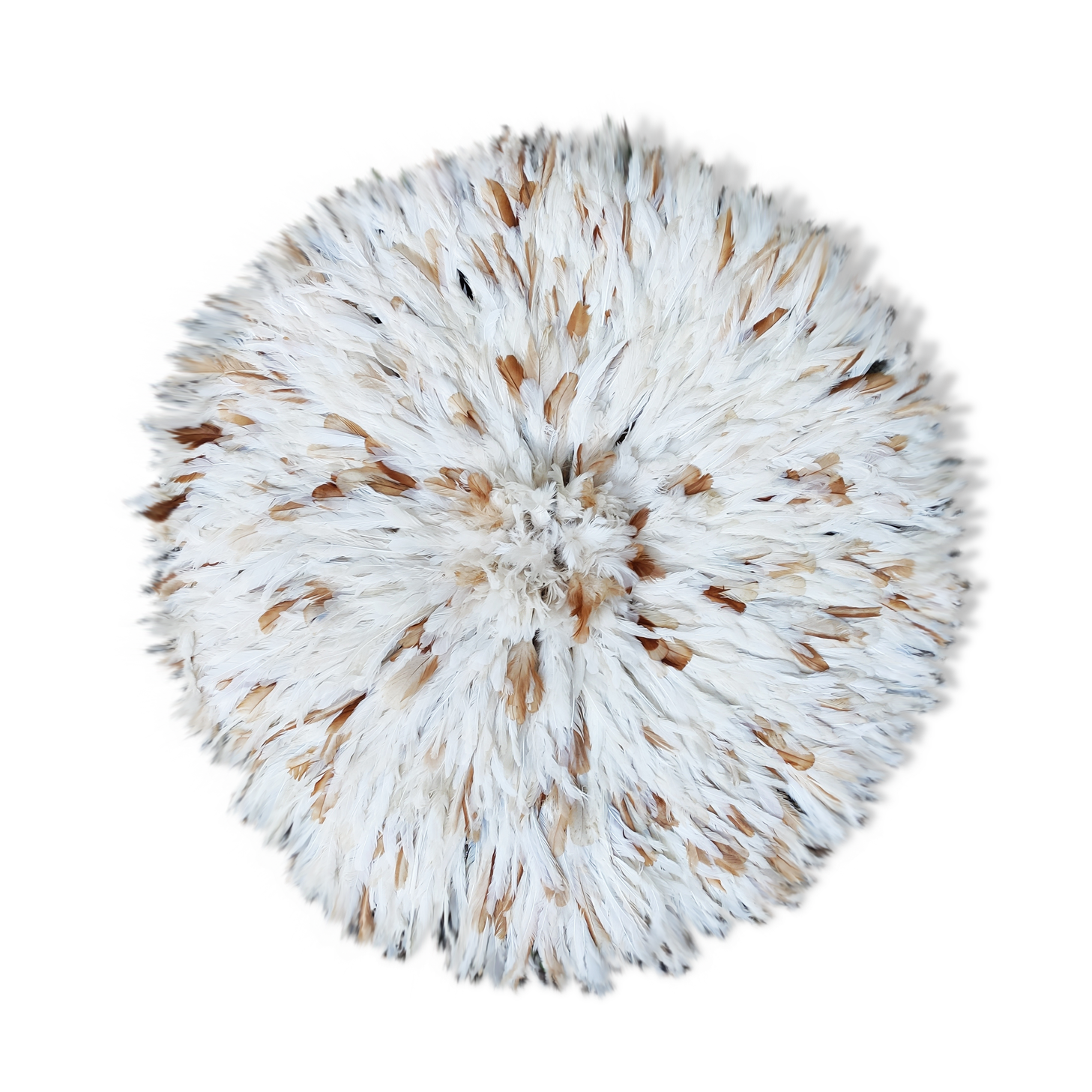 Juju hat natural white speckled beige