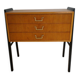Chest of drawers scandinavian entrance furniture in mid century teak