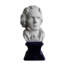 Former Beethoven porcelain bust of limoges biscuit XX