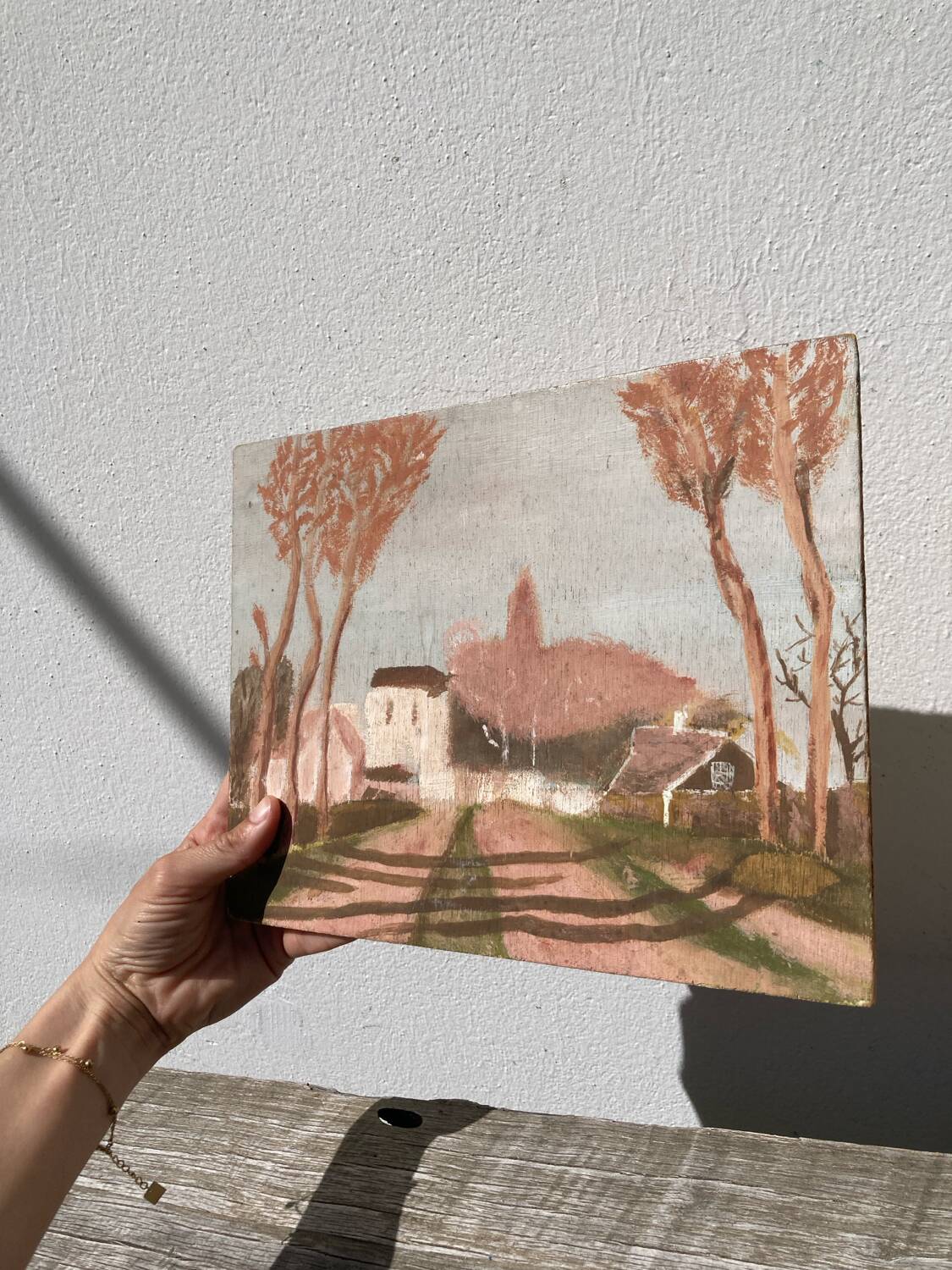 Oil painting landscape painting