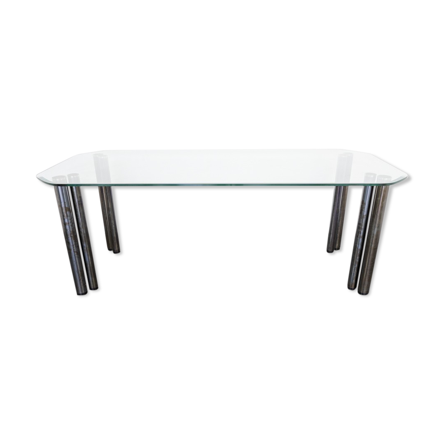 Table Eta Beta par Marco Zanuso pour Zanotta années 70 vintage moderne