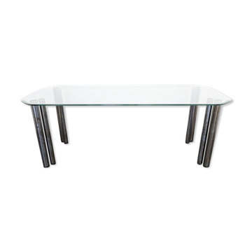 Table Eta Beta par Marco Zanuso pour Zanotta années 70 vintage moderne