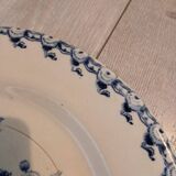 4 flat plates "thistles" from gien