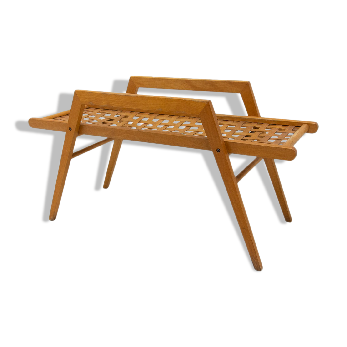 Mid century plant stand or side table, Czechoslovakia