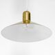 Small brass pendant lamp by Florian Schulz, Germany