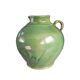 Green glazed terracotta jar