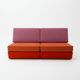 Tricolour armchair