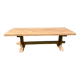 Solid oak monastery table