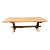 Solid oak monastery table