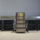 Postmodern custom made credenza, Belgium, 1970s