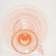 Pale pink glass candlestick mid-century, Europe, 1960s