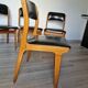 Ensemble de 4 chaises scandinaves vintage
