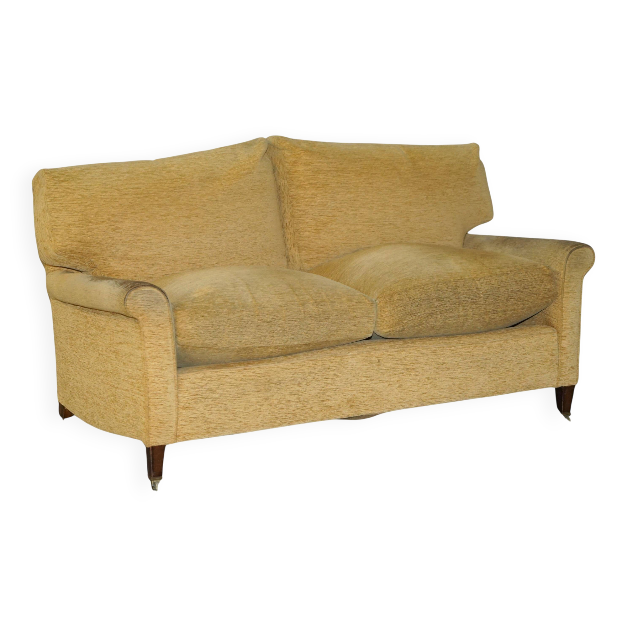 Victorian Howard & Sons 2-3 seater canapé