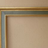 Empire green and gold frame foliage 56.7 x 44.6 cm