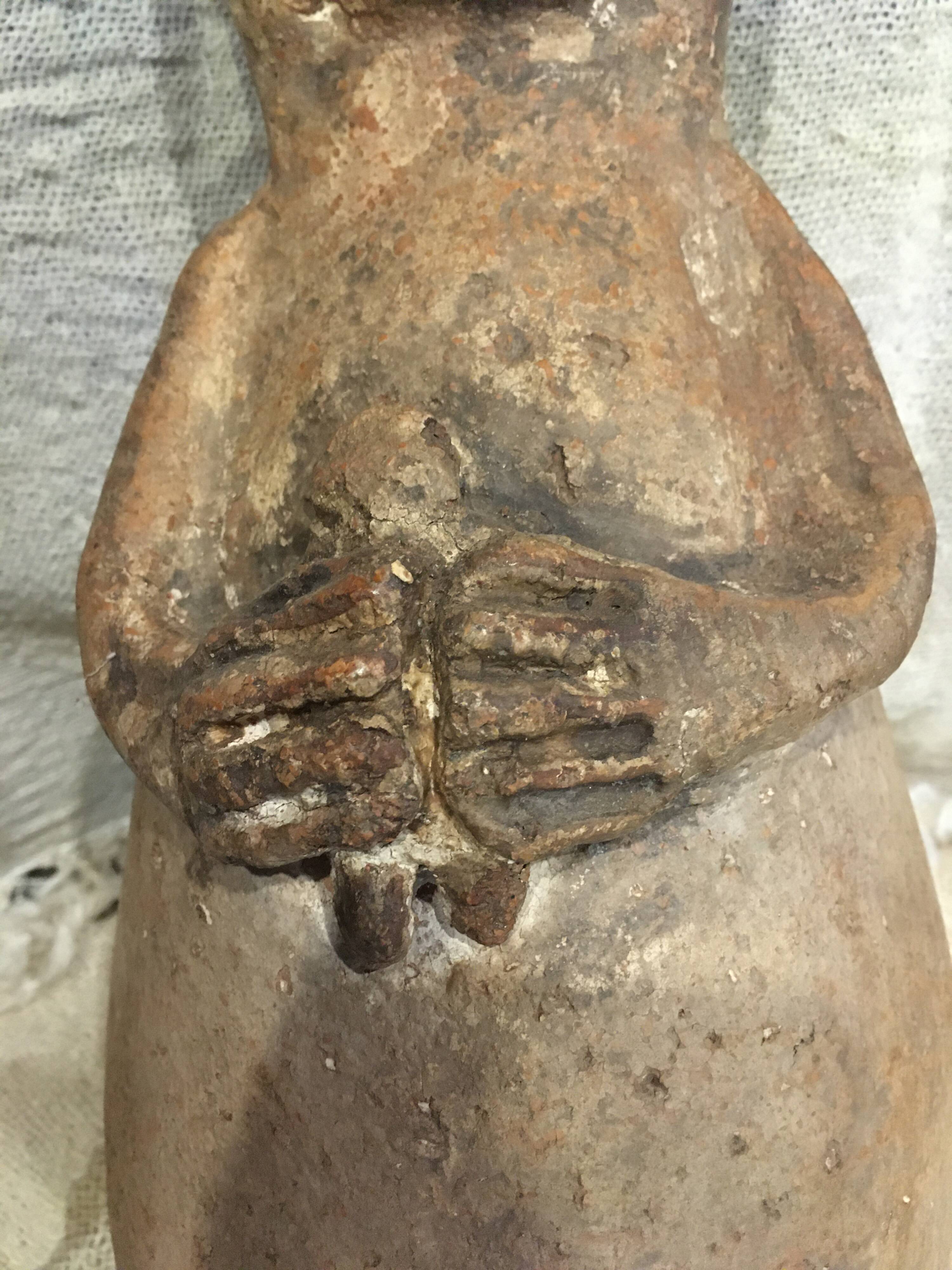 Female doll pottery from the Rif, North Africa