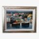 Oil painting on canvas - Marine - 1976 Lido Bettarini canvas 70x50 cm