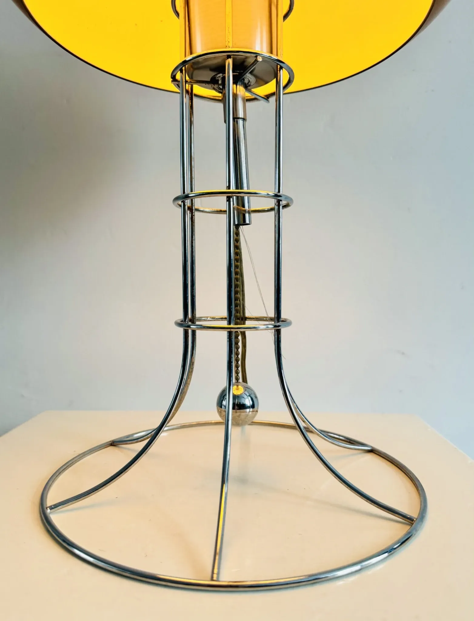 Lampe de table champignon par Herda Verlichting, Pays-Bas, années 1970.