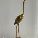 Heron vintage brass