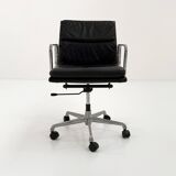 Soft Pad EA217 leather office chair by C. & R. Eames for ICF, 1970
