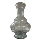 Grand vase en verre moulé 40cm