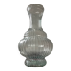 Large molded glass vase 40cm