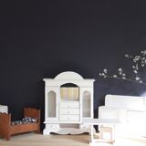 Psyche or wooden doll dressing table