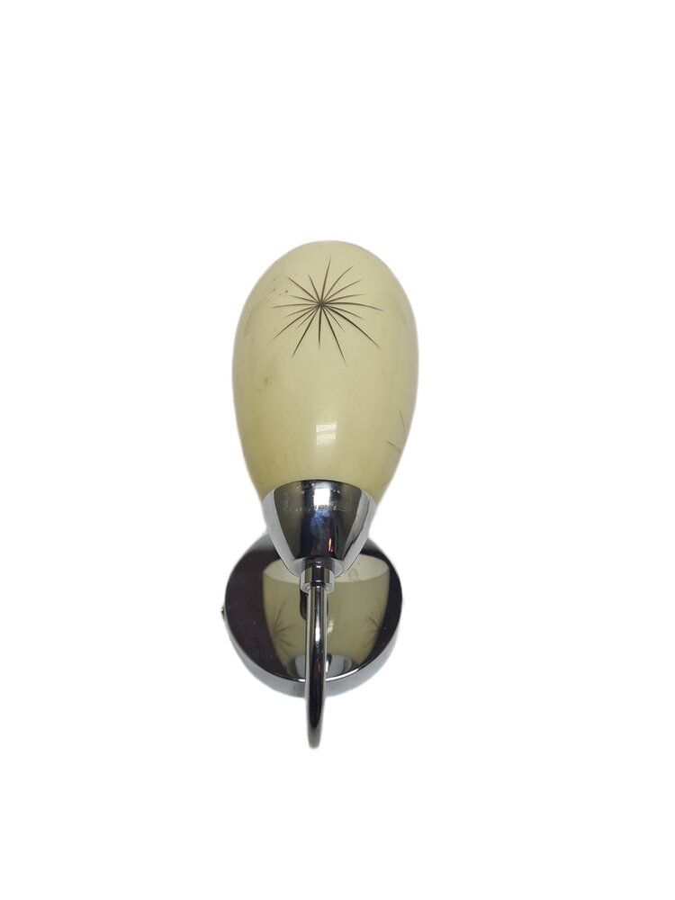 Pop art style wall lamp, Poland, 1960s