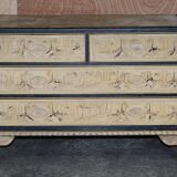 Chinese commode carved from camphor wood