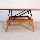 Albert Ducrot portfolio liftable vintage coffee table