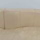 BRETZ Eves Island Creme, 4-Seater Sofa in Leather