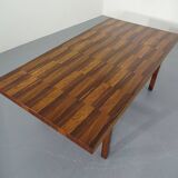 Rosewood Patchwork Coffee Table from Bramin, 1960s