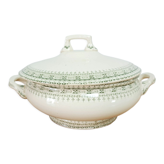 Choisy le Roi iron clay soup tureen, HB & Cie, Arles